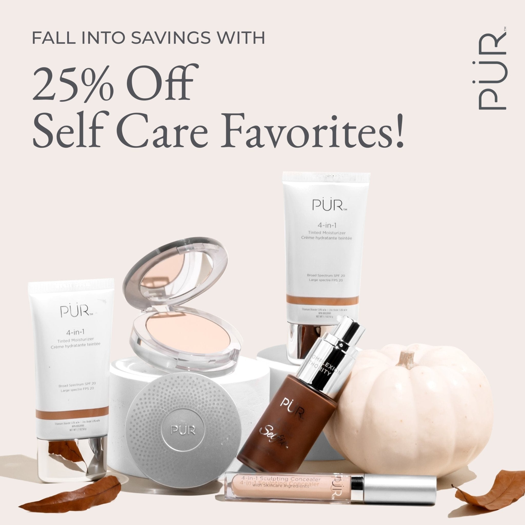 Fall into Self-Care - PÜR Beauty