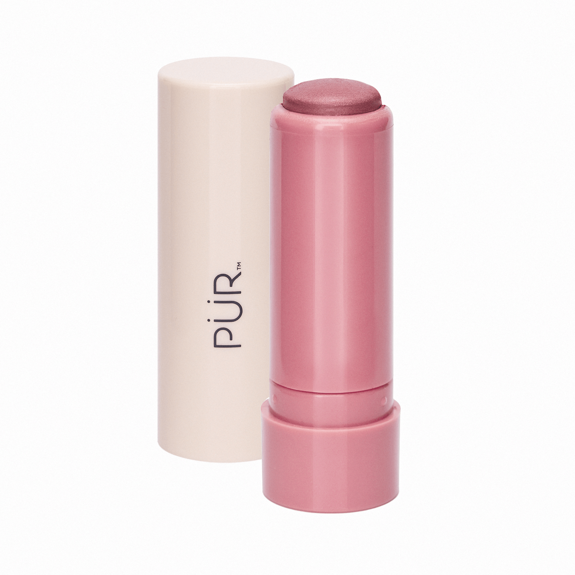 Silky Tint Creamy Multitasking Blush Stick with Peptides - Sparkling Rosé - PÜR Beauty