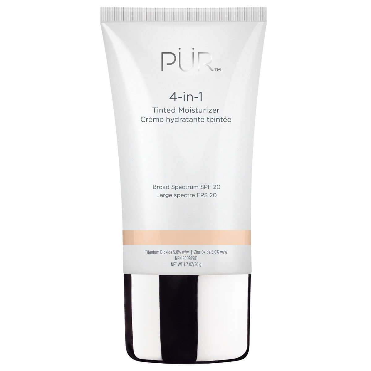 4-in-1 Tinted Moisturizer Broad Spectrum SPF 20 - PÜR